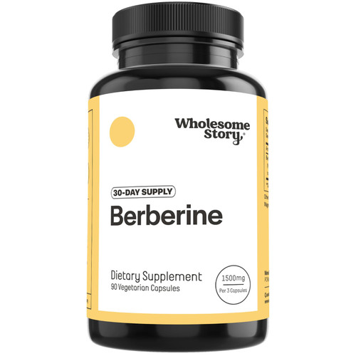 Berberine Supplement 1500mg | Berberine 500mg Per Capsule | 97% Standardized Purity | Supports Metabolic Profiles & Hormonal Balance | 90 Berberine HCL Capsules | Berberine Supplements 30-Day Supply