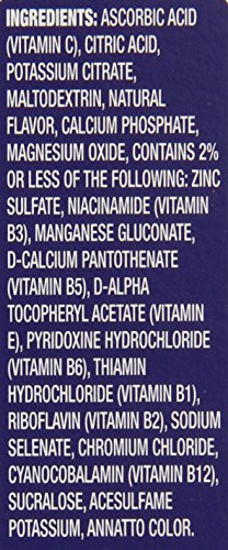 Super C Vitamin & Mineral Drink Mix, Orange, 6 CT Singles To Go, Pack Of 12 (72 Total Packets)