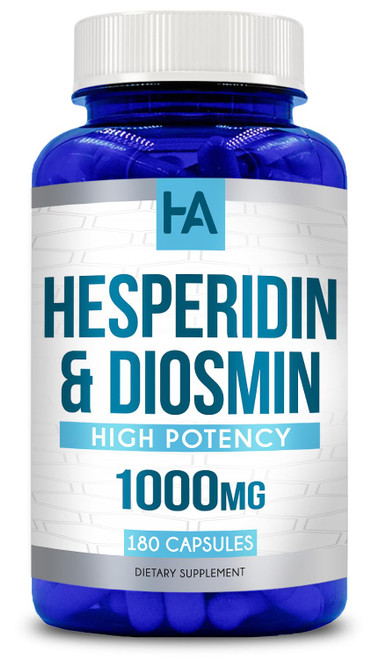 Healing Awakening Hesperidin Plus 1000mg Per Serving (180 Vegetarian Capsules)