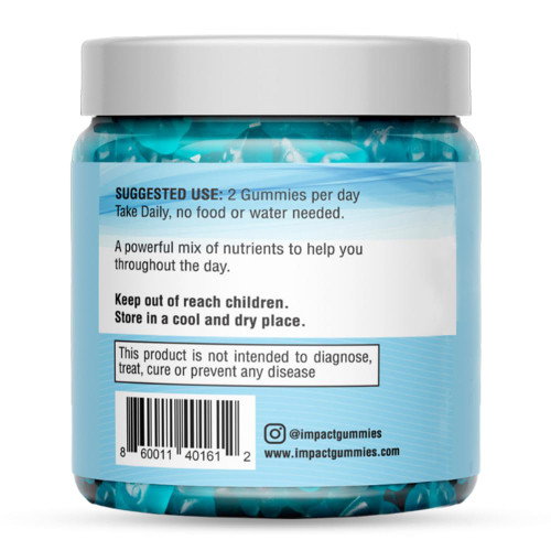 Youth Athletic Gummies – Kids Multivitamin Gummies with Essential Nutrients, Immune & Energy Support, Vegan & Gelatin-Free, Includes Vitamins A, C, B3, B12, Omega-3, Zinc – Ages 5-18