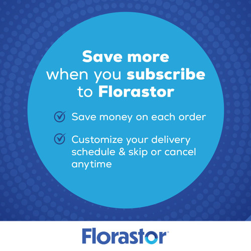 Florastor Probiotics for Digestive and Immune Health, 100 Capsules, Probiotics for Women & Men, Helps Flush Out Bad Bacteria, Boosts The Good with Our Unique Strain Saccharomyces Boulardii