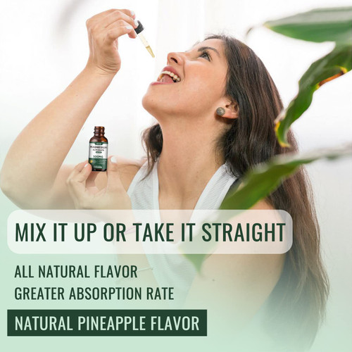 dilib Magnesium Glycinate 500mg - Liquid Magnesium Drops, Ashwagandha, L - Theanine, Chamomile - Calm & Stress Relief, Relaxation, Restful Sleep, Muscle Heart Health, Vegan - 2 Fl Oz (30 Days)