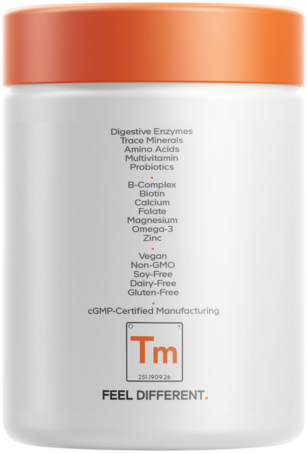 Codeage Teen Multivitamin Supplement – Daily Vitamins and Minerals for Teen Boys and Girls – Organic Whole Food Formula with Omega-3 and Vitamins A to K - 2 Pack