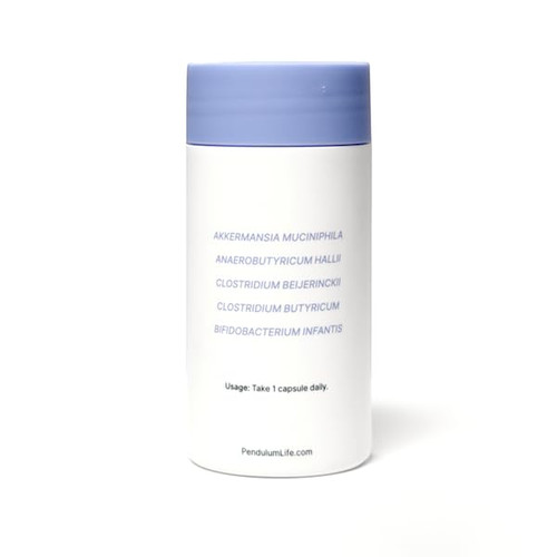 Pendulum Metabolic Daily - Multi-Strain Probiotic with Akkermansia muciniphila to Support Metabolism and Sustain Energy Levels - for Women and Men - 90 Capsules (1 Pack)