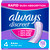 Always Discreet Adult Incontinence Pads for Women, Moderate Absorbency, Regular Length, Postpartum Pads, 198 Count (3 Packs of 66)