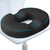 BlissTrends Donut Pillow Seat Cushion,Donut Chair Cushions for Postpartum Pregnancy & Hemorrhoids,Tailbone Pain Relief Cushion,Memory Foam Lifting Cushions for Office&Home Chairs (Black)