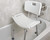 FSA/HSA Eligible, Vaunn Tool-Free Assembly Adjustable Shower Chair Spa Bathtub Seat Bench with Removable Back