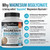 Magnesium Bisglycinate Chelated Supplement - High Absorption Magnesium Glycinate Supplement for Women and Men - Sleep, Muscle, Bone & Joint Support - Non-GMO, Non-Laxative Chelate - 180 Capsules