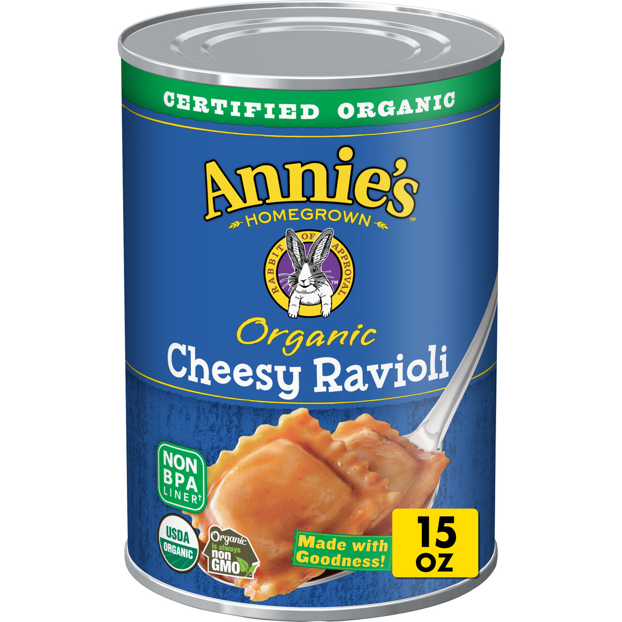 ANNIE'S CHEESY RAVIOLI ( 12X15 OZ )