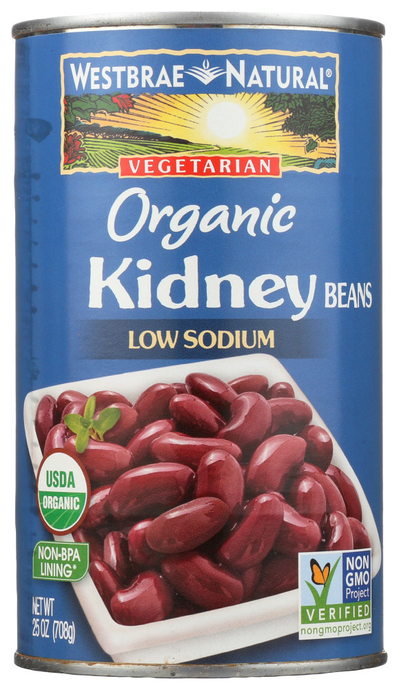 WESTBRAE FOODS KIDNEY BEANS ( 12X25 OZ )