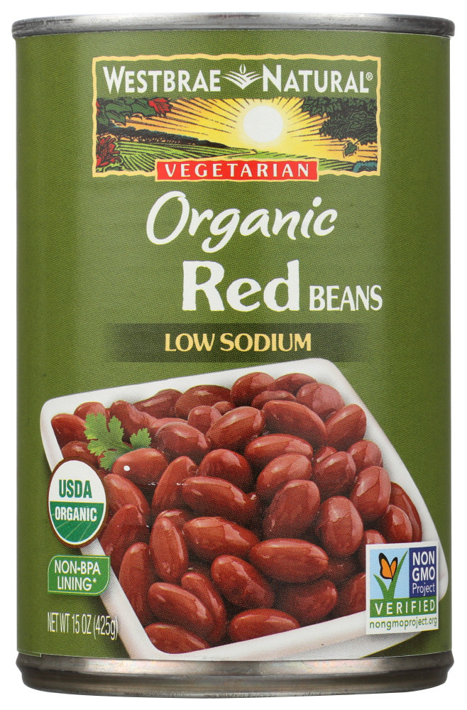 WESTBRAE FOODS RED BEANS FAT FREE ( 12X15 OZ )