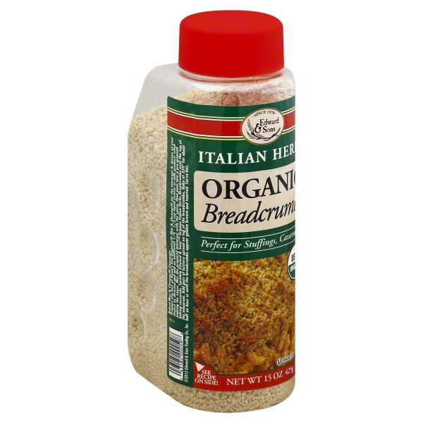 EDWARD & SONS ITALIAN HERB BREADCRUMBS ( 6X15 OZ )