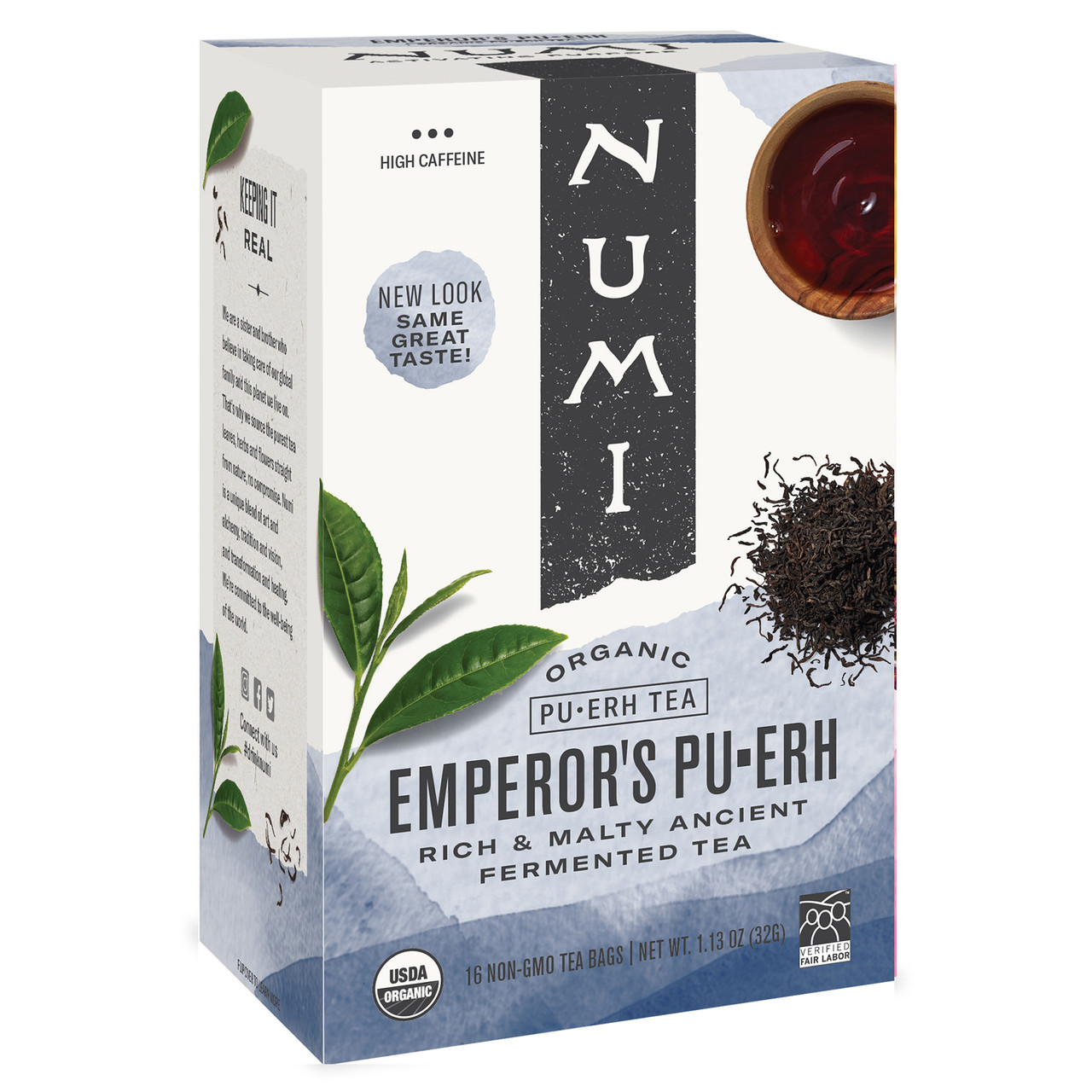 NUMI TEA EMPEROR'S PUERH TEA ( 6X16 BAG )