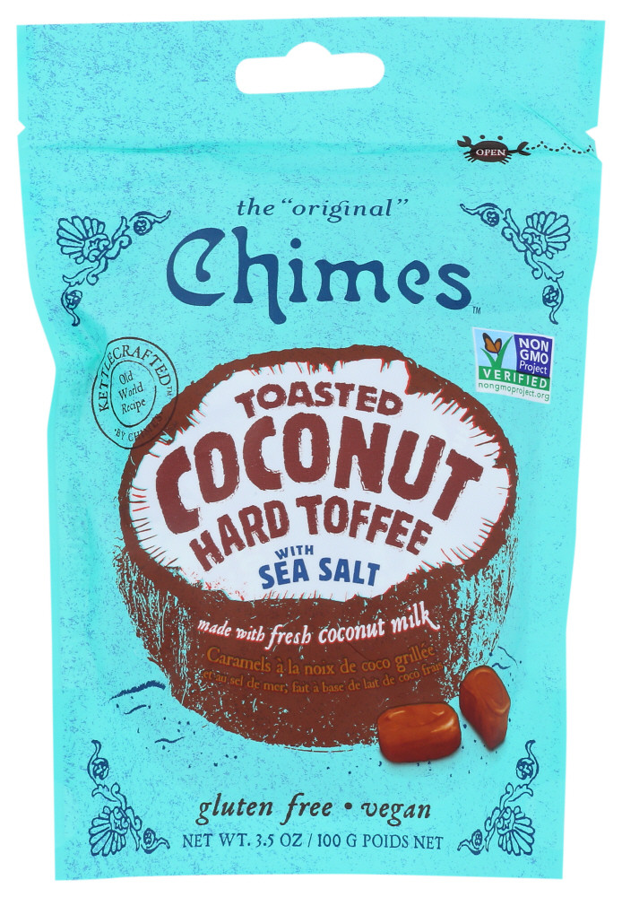 CHIMES TSTD CNUT TOFFEE ( 12 X 3.5 OZ )