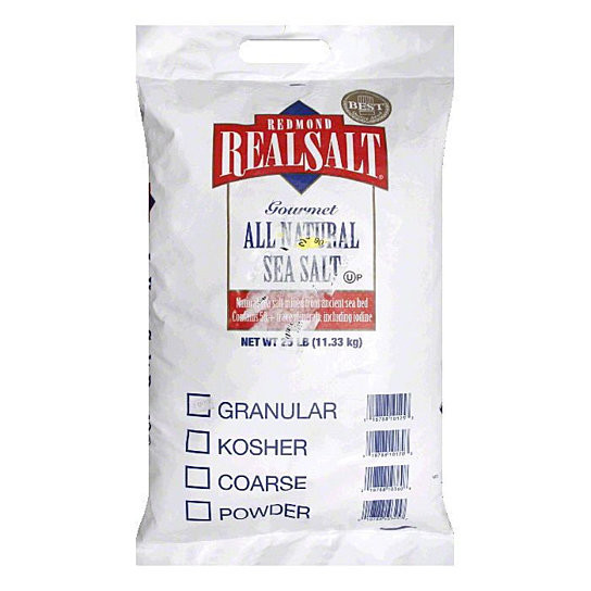 REAL SALT REAL SALT BULK ( 1X25LB )