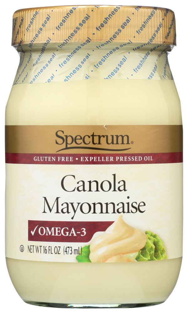 SPECTRUM NATURALS CANOLA MAYONNAISE ( 12X16 OZ )