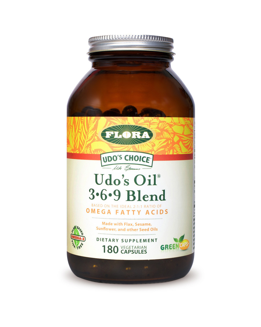 FLORA UDOS OIL 369 BLEND ( 1 X 180 SGEL )
