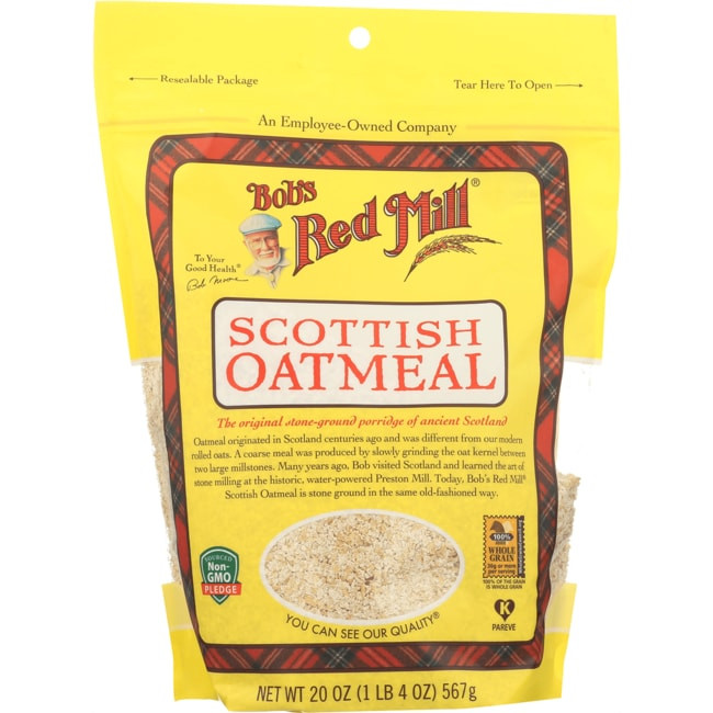 BOBS SCOTTISH OATMEAL ( 4 X 20 OZ )