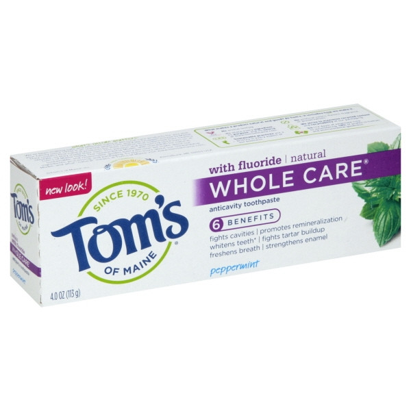 TOMS WHLCRE THPST PPRMNT ( 6 X 4 OZ )