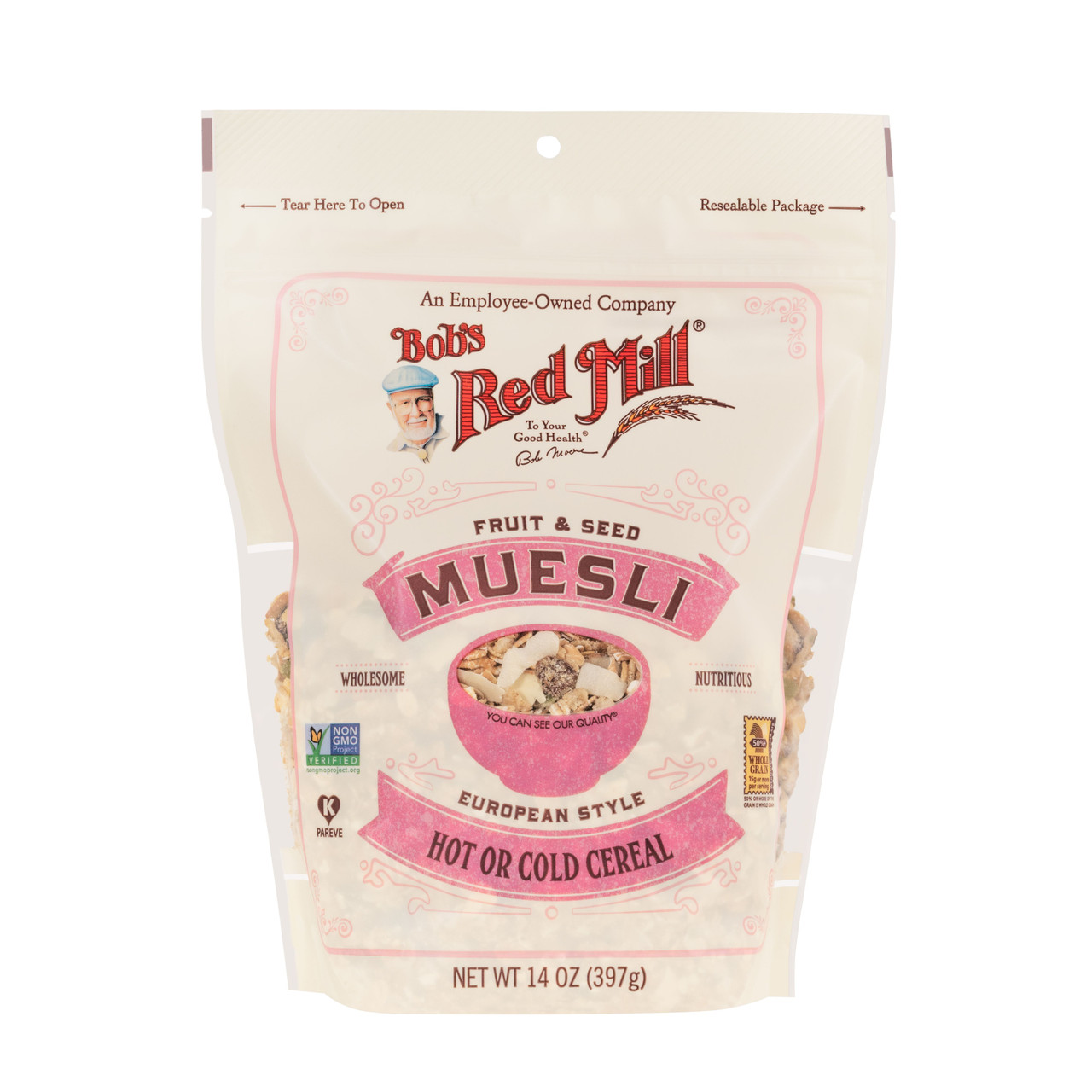 BOBS MUESLI FRUIT SEED ( 4 X 14 OZ )