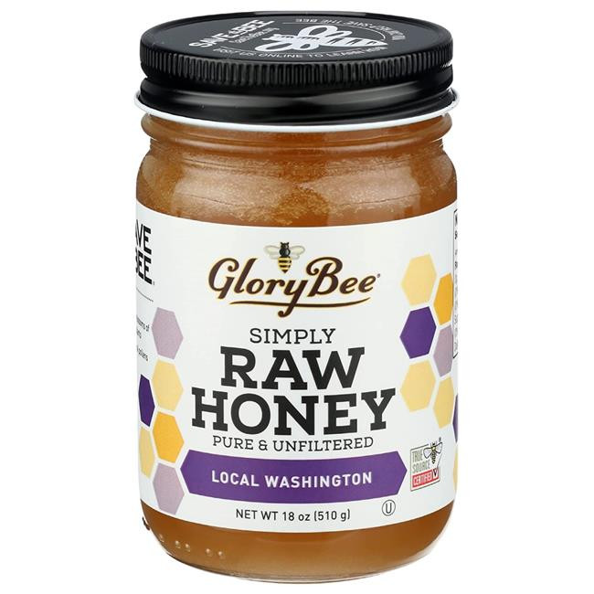 GLORYBEE WA RAW HONEY ( 6 X 18 OZ )