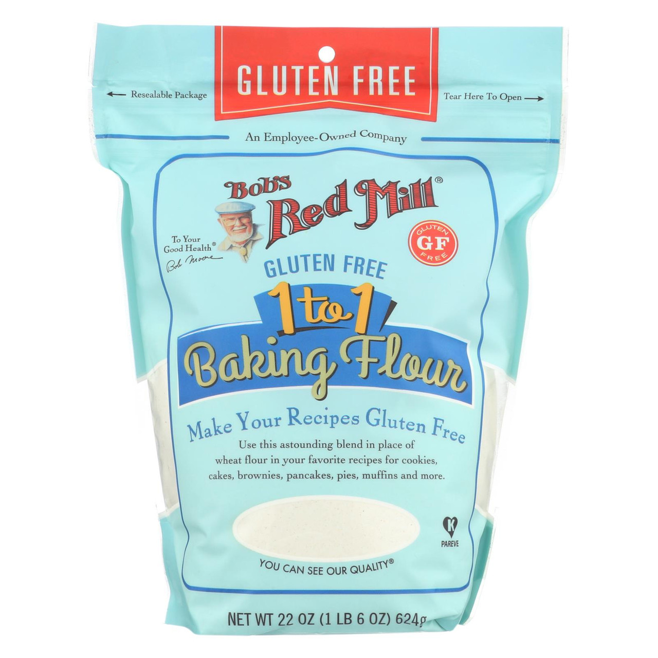 BOBS BAKING FLOUR 1 TO 1 ( 4 X 22 OZ )