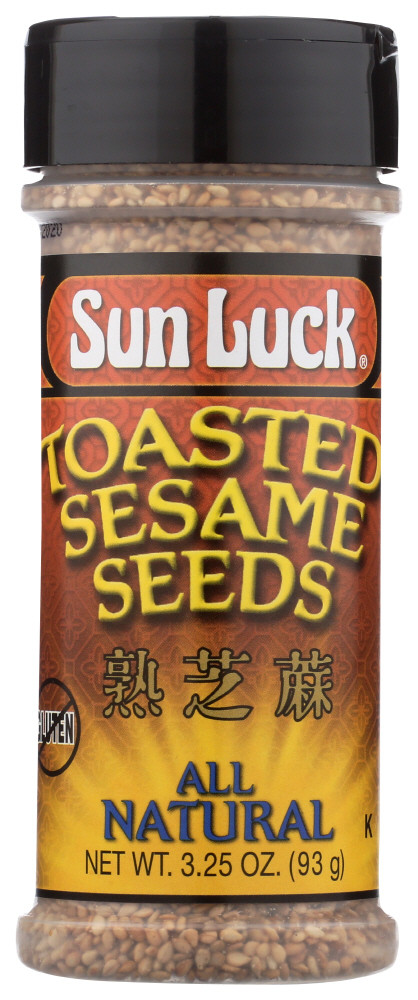 SUN LUCK SESAME SEEDS TOASTED ( 12X3.25 OZ )