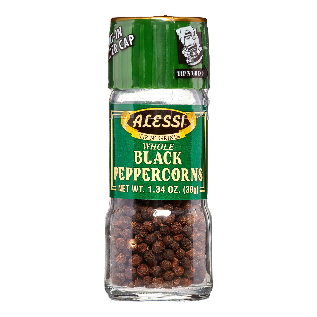 ALESSI BLACK PEPPERCORN GRINDER ( 6X1.34OZ )