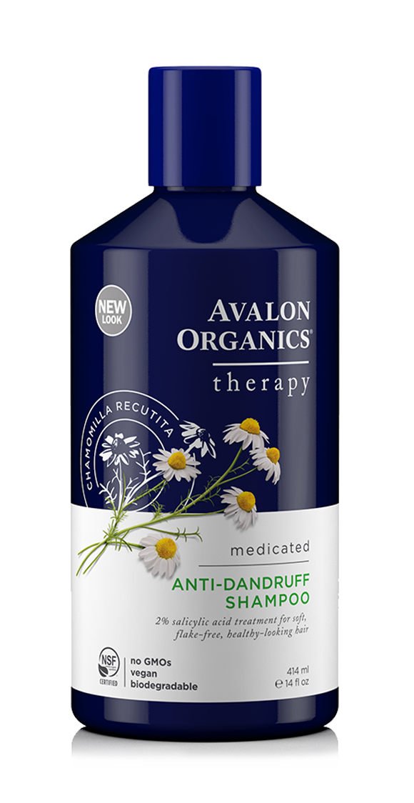 AVALON ORGANICS MEDICATED ANTI DANDRUFF SHAMPOO ( 1X14 OZ )