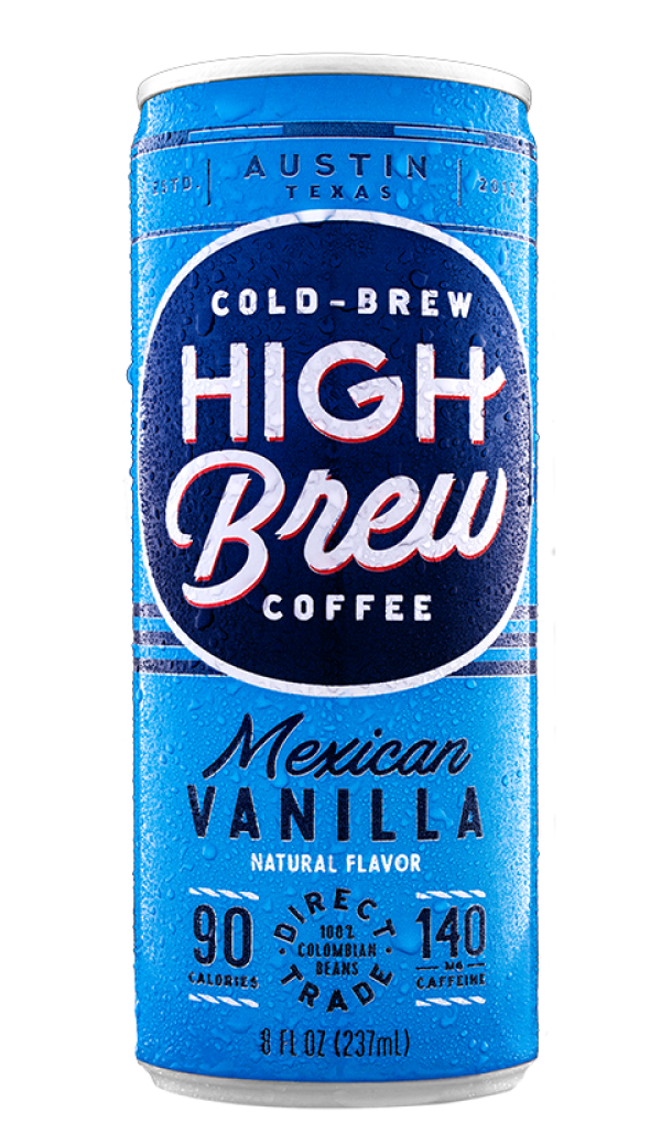 HIGH BREW COFFEE MEXICAN VANILLA ( 12X8 OZ )
