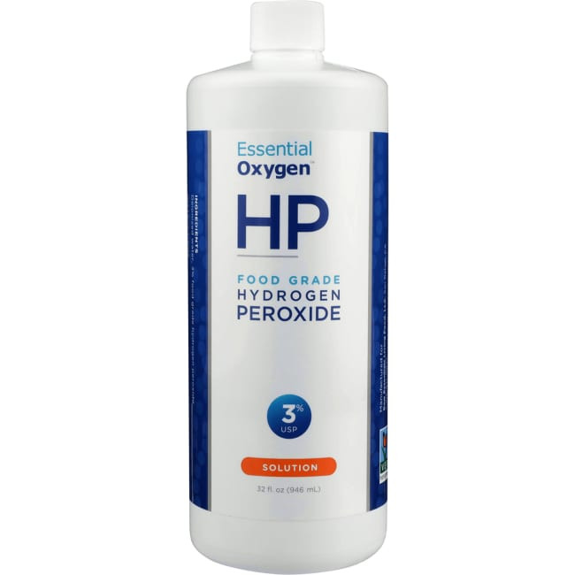 ESSENTIAL OXYGEN HYDROGEN PEROXIDE 3% FOOD GRADE ( 1X32 OZ )