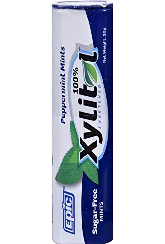 EPIC DENTAL XYLITOL SWEETENED PEPPERMINT ( 10X60 CT )
