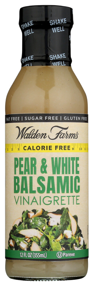 WALDEN FARMS PEAR&WHT BALSAMIC VNGRT ( 6X12OZ )