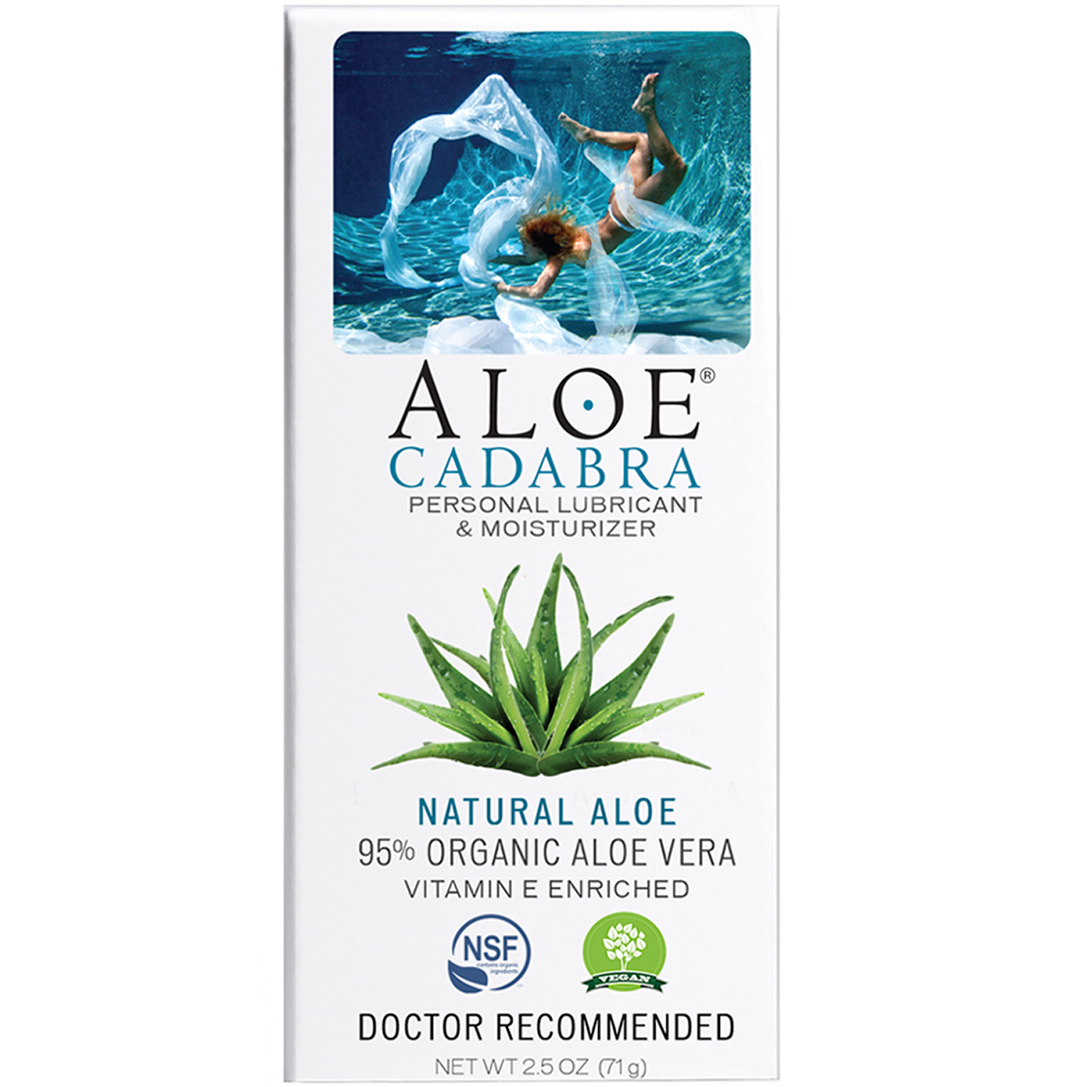 ALOE CADABRA NATURAL ORGANIC PERSONAL LUBRICANT ( 1X2.5 OZ )