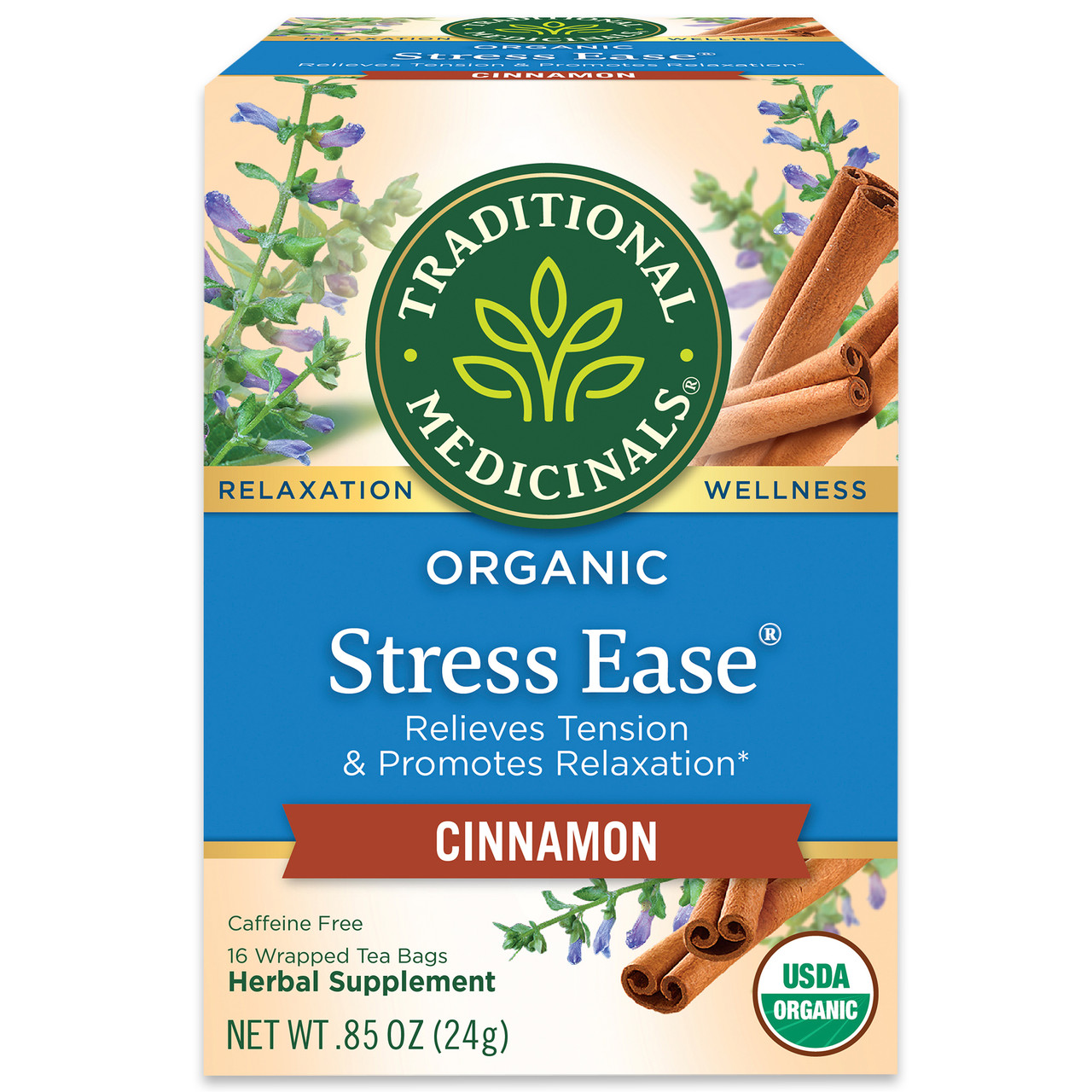 TRADITIONAL MEDICINALS ORGANIC ECHINACEA PLUS TEA ( 6X16 BAG )