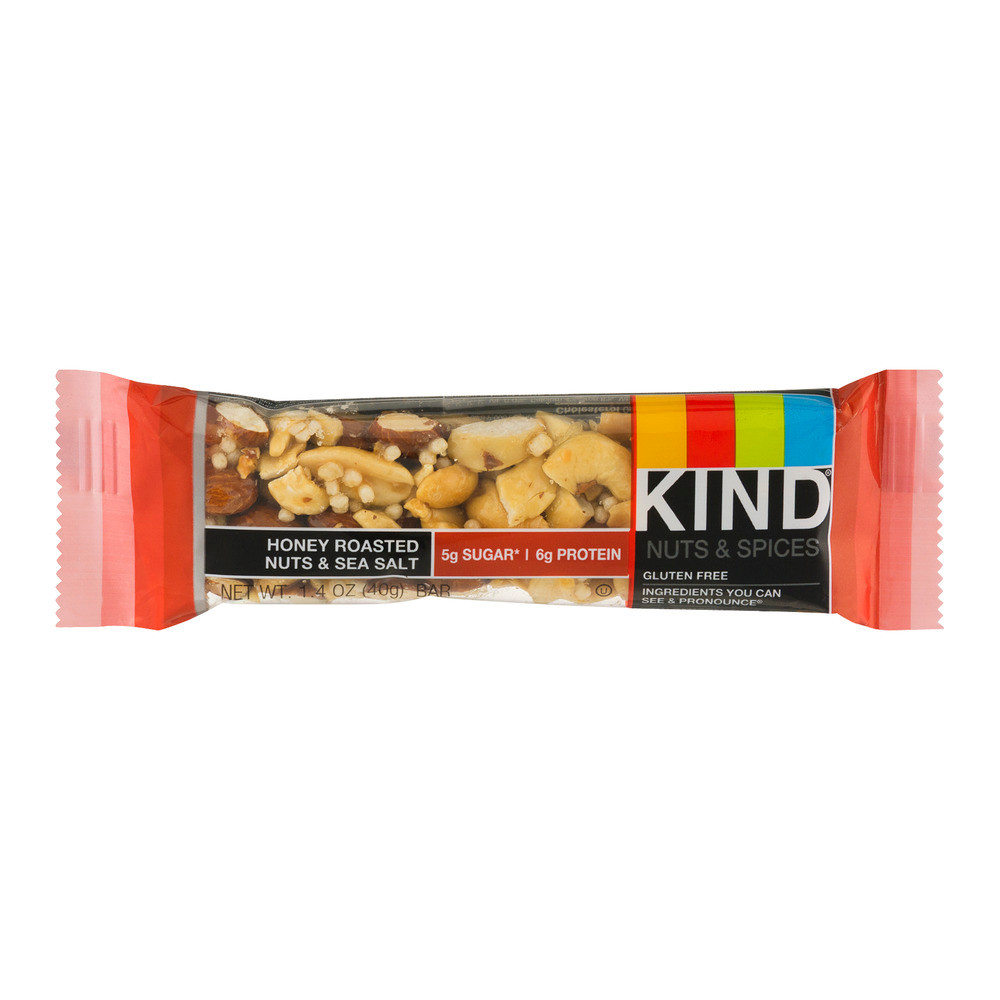 KIND HONEY ROASTED NUTS & SEA SALT BAR ( 12X1.4 OZ )