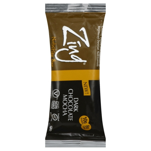 ZING DARK CHOCOLATE MOCHA BAR ( 12X1.76 OZ )