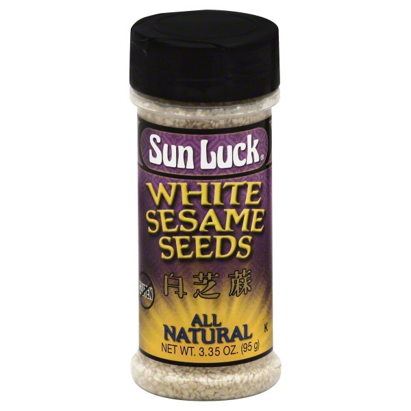 SUN LUCK SESAME SEEDS WHT ( 12X3.5OZ )