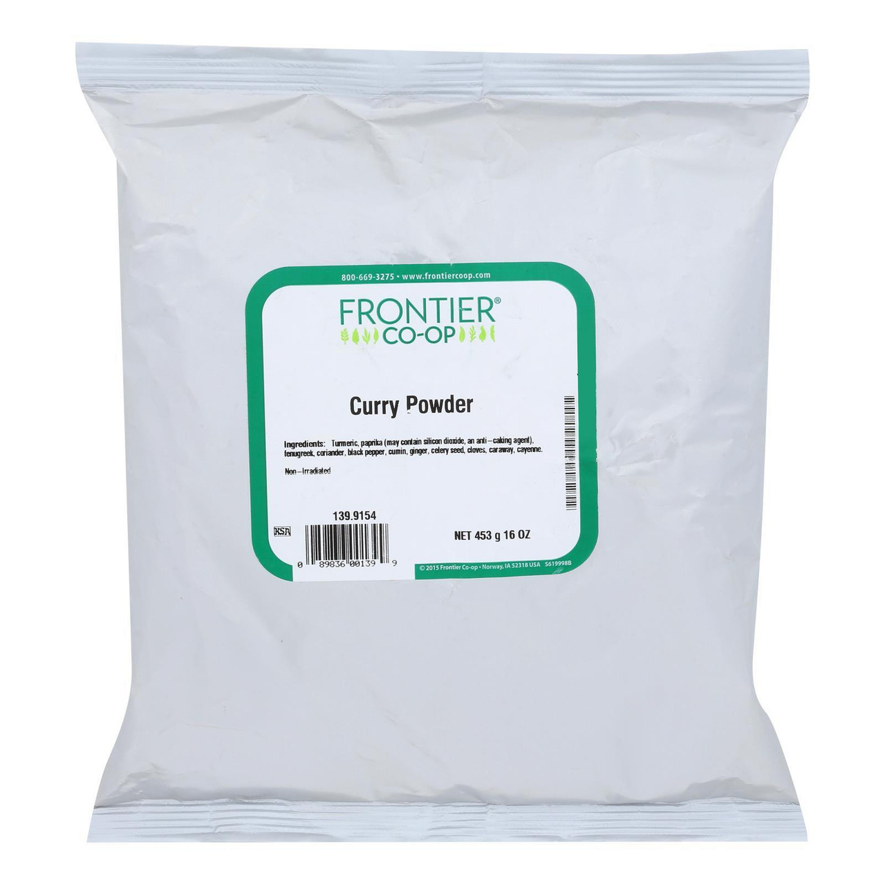 FRONTIER CURRY POWDER ( 1X1 LB )