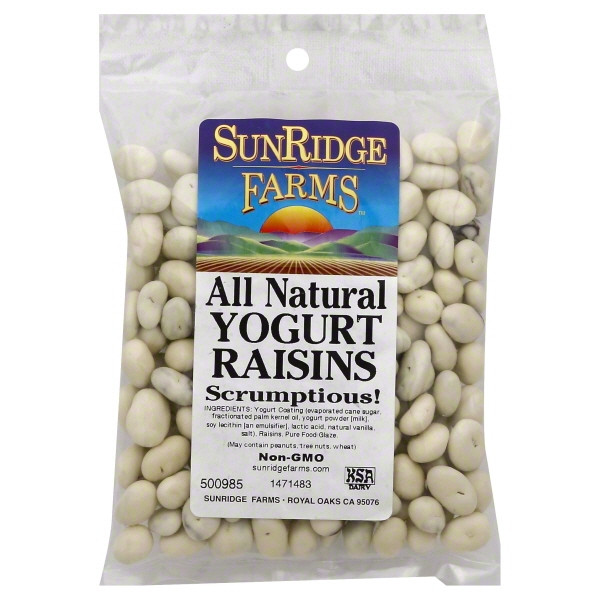 SUNRIDGE FARMS YOG RAISINS ( 1X10LB )