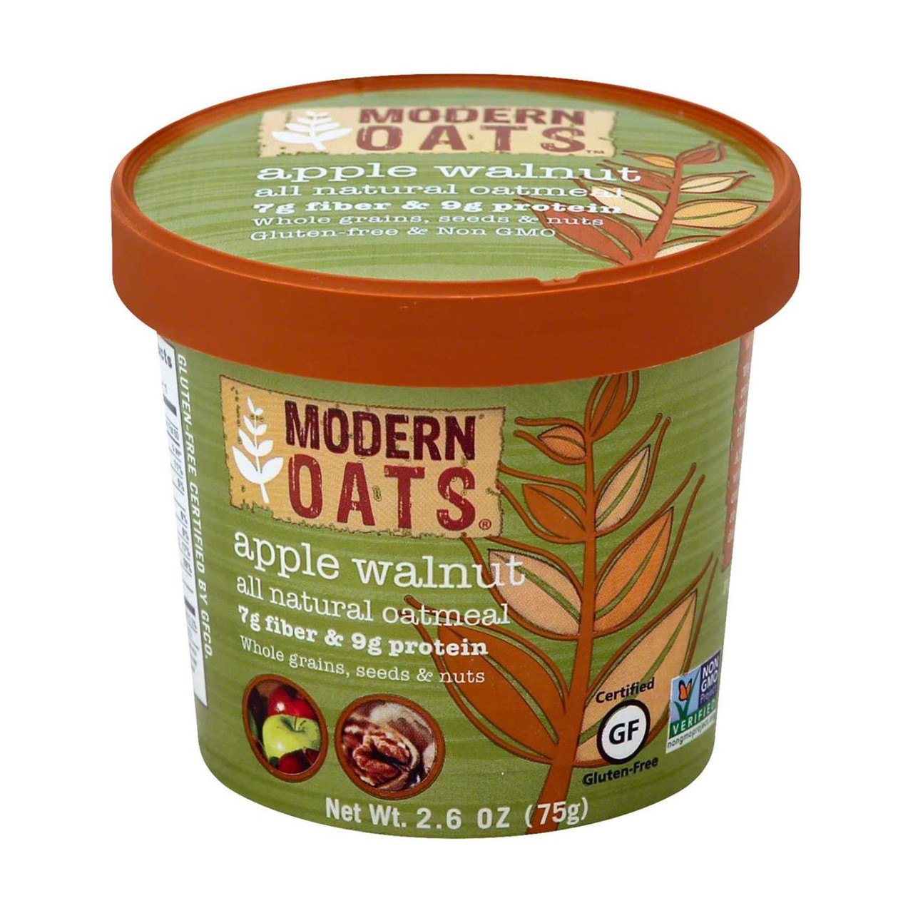 MODERN OATS APPLE WALNUT OATMEAL ( 6X2.6 OZ )