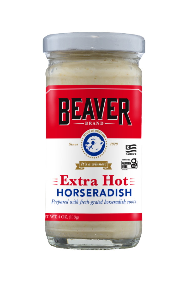 BEAVER EXTRA HOT HORSERADISH ( 12X4 OZ )