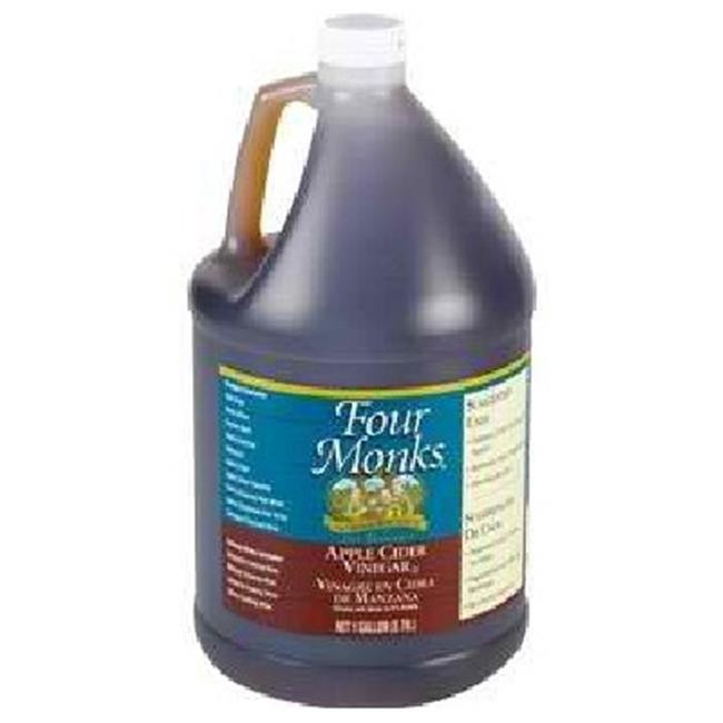 FOUR MONKS APPLE CIDER VINEGAR ( 4X128OZ )