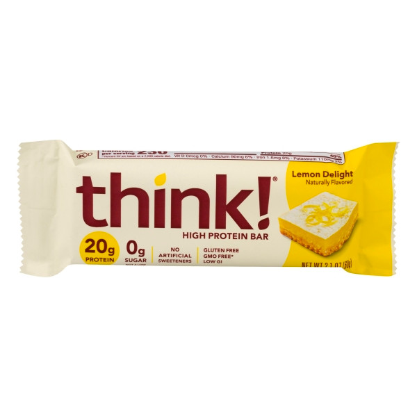 THINKTHIN HIGH PROTEIN LEMON DELIGHT BAR ( 10X2.1 OZ )