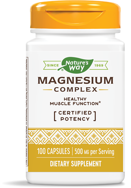 NATURE'S WAY MAGNESIUM COMPLX 500M ( 1X100CAP )