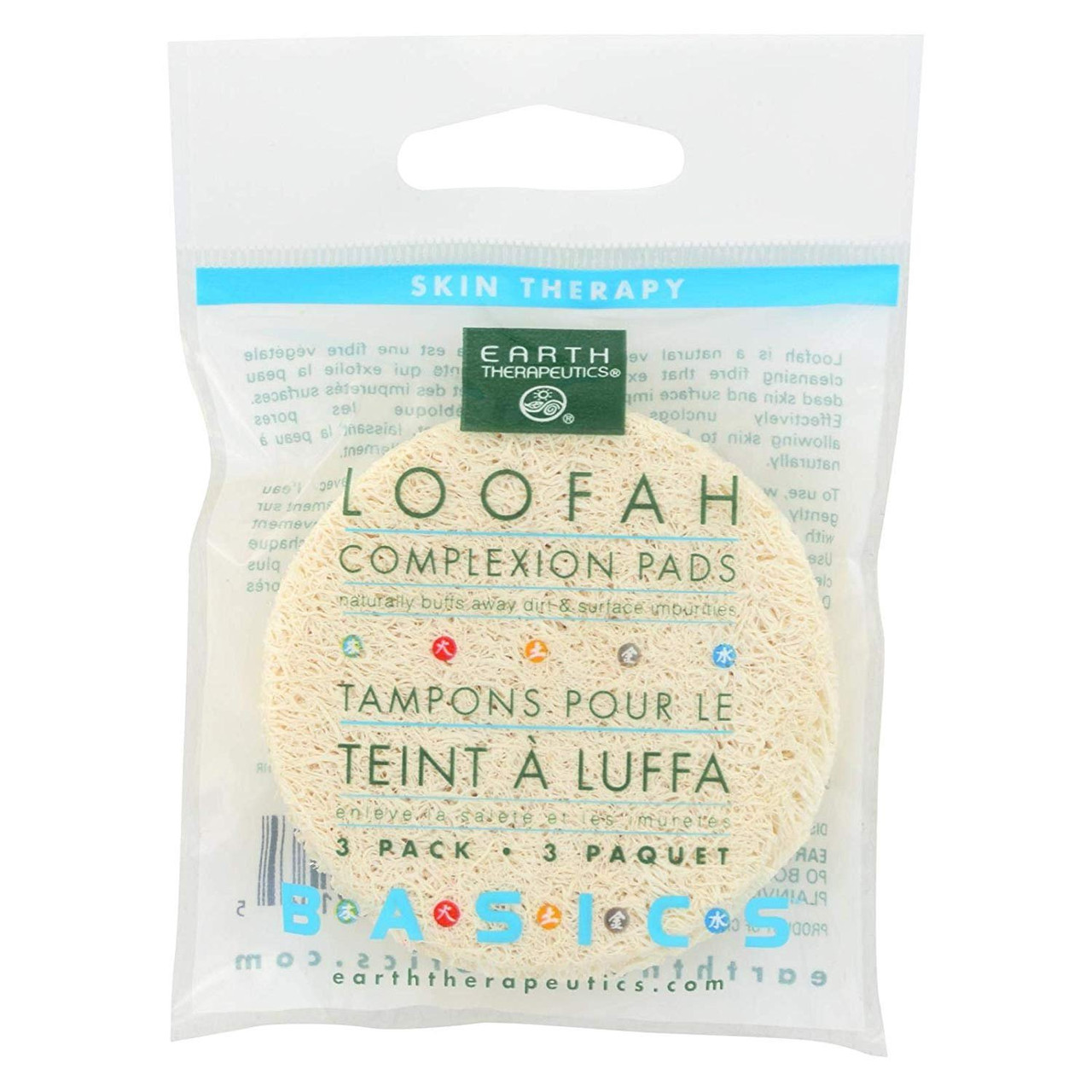 EARTH THERAPEUTICS LOOF FACE DISCS ( 1X3EACH )