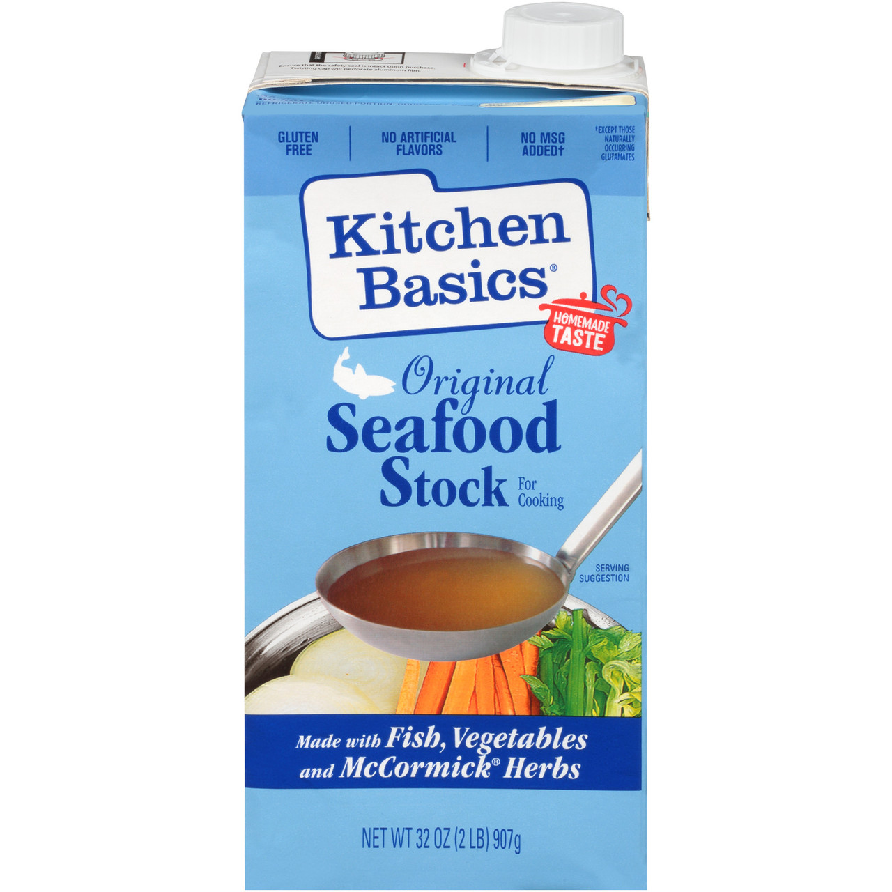 KITCHEN BASICS SEAFOOD STOCK ( 12X32OZ )