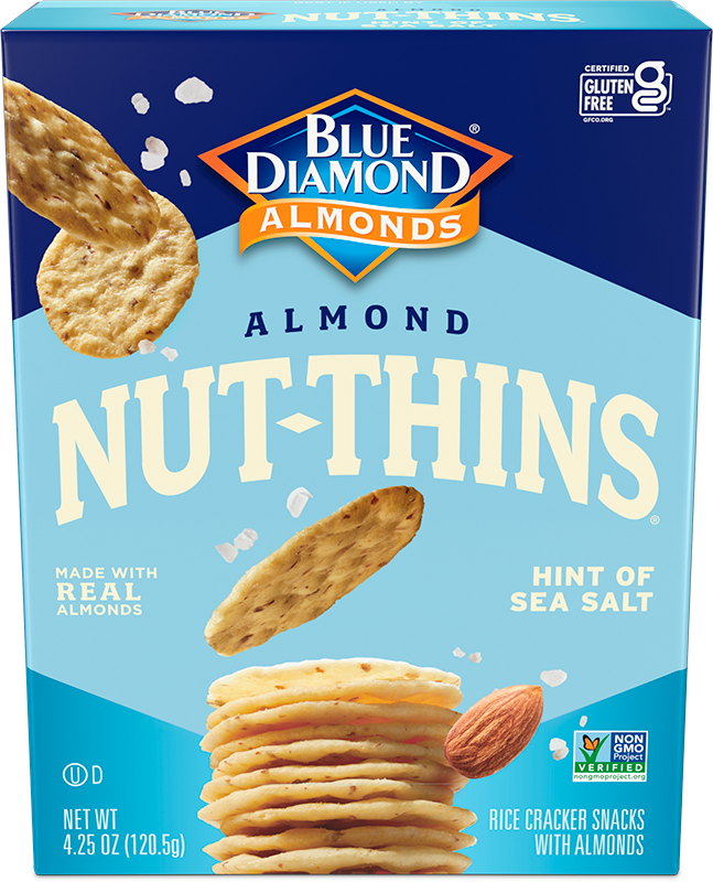 BLUE DIAMOND SEASALT NUT THIN ( 12X4.25OZ )