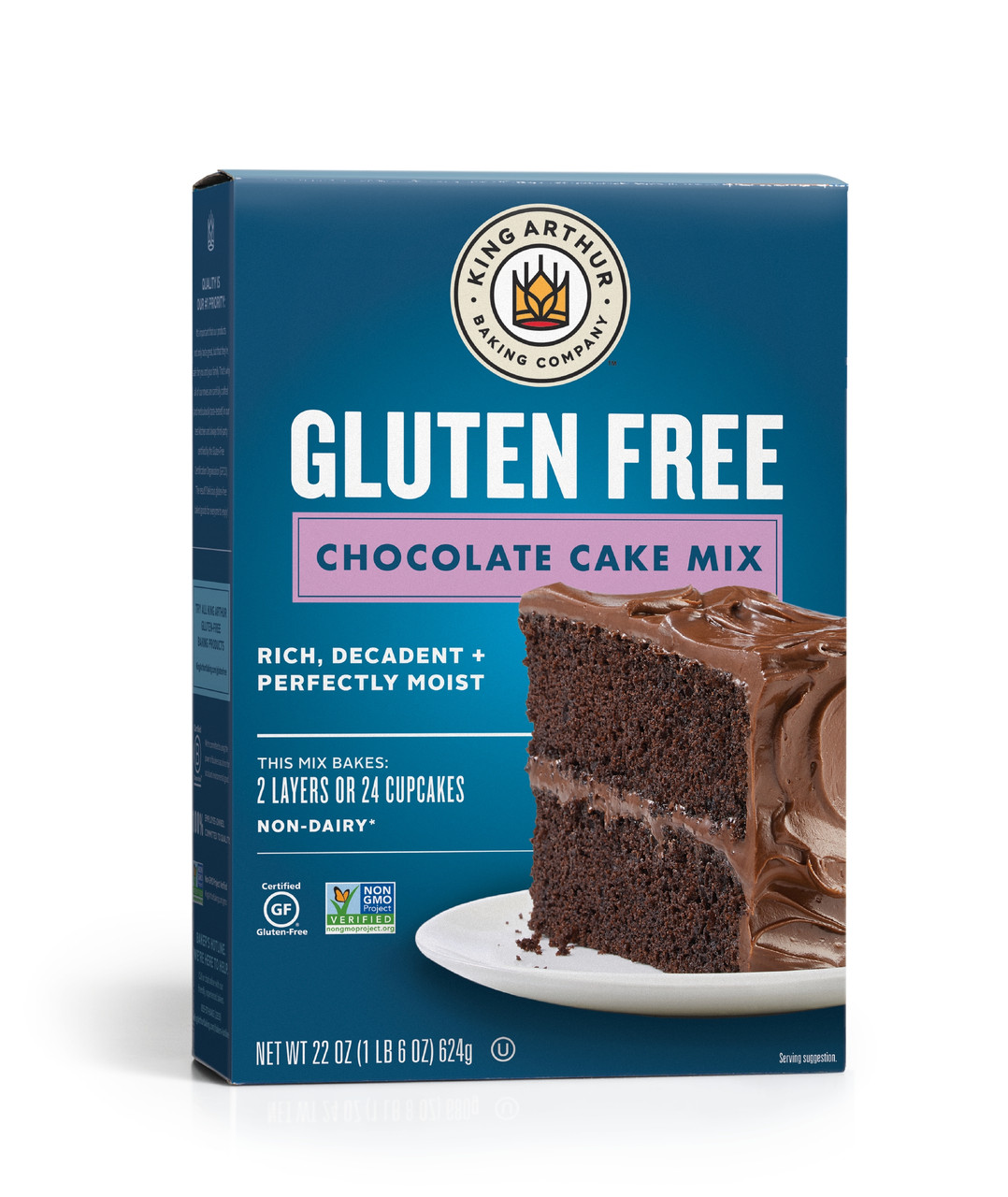 KING ARTHUR FLOUR GF CHOCOLATE CAKE MIX ( 6X22OZ )