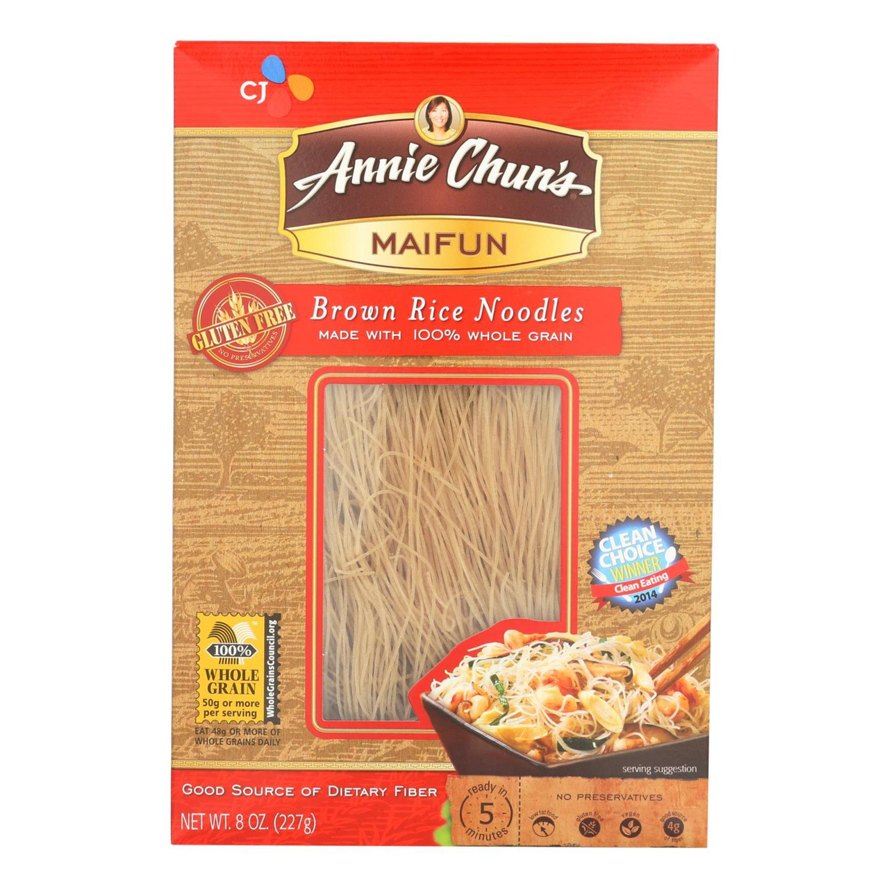 ANNIE CHUN'S MAIFUN BROWN RICE NOODLE ( 6X8OZ )